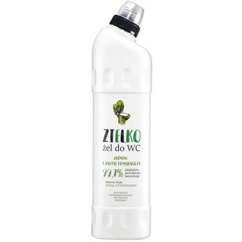 Zielko Żel Do WC Odkamieniacz z Kwasem Cytrynowym Jaśmin Pomarańcza 750ml