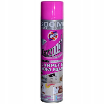 Xanto Zazzoosh Pianka Do Prania Dywanów i Tapicerki Czyszczenie Plam 500ml