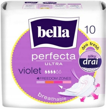 Bella Podpaski Perfecta Ultra Violet Silky 10 szt