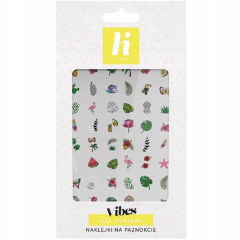 Hi Hybrid Nail Stickers Vibes Naklejki Na Paznokcie Egzotyczne 48 szt
