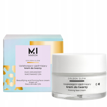 Marion Golden Glow Upiększająco Ujędrniający Krem Do Twarzy Argan Oil 50ml