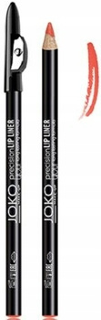 JOKO Kredka Konturówka do Ust Precision Lip Liner z Temperówką 48 Czerwona