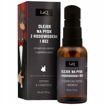 LaQ Doberman Zmiękczający Kojący Olejek Do Brody i Twarzy Po Goleniu 30ml