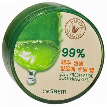 The Saem Nawilżający Kojący Żel Aloesowy Do Ciała Twarzy Włosów 99% 300ml