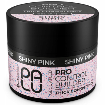 Palu Pro Control Builder Gel Żel Budujący Róż z Drobinkami Shiny Pink 45g