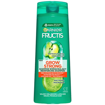 Garnier Fructis Wzmacniający Szampon Do Włosów Grow Strong Jabłko 400ml