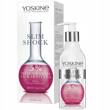 Yoskine Slim Shock Niacynamid Silnie Wyszczuplający Balsam Do Ciala 200ml