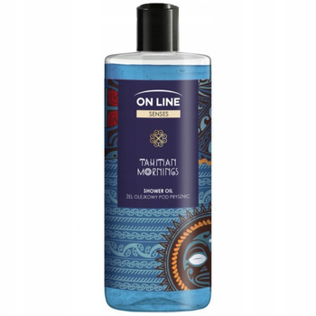 On Line Senses Tahitian Mornings Olejkowy Żel Pod Prysznic Makadamia 500ml
