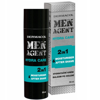 Dermacol Men Agent Hydra Care Balsam Po Goleniu Nawilżający Do Twarzy 50ml