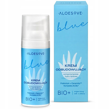 Aloesove Blue Odbudowujący Krem Do Twarzy Aloes Na Dzień i Na Noc 50ml