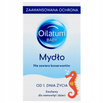 Oilatum Baby Emolienty Dla Niemowląt i Dzieci Nawilżające Mydło Kostka 100g