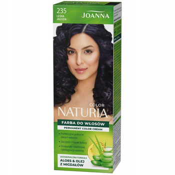 Joanna Naturia Color Nawilżająca Farba Do Włosów Aloes 235 Leśna Jagoda 40g