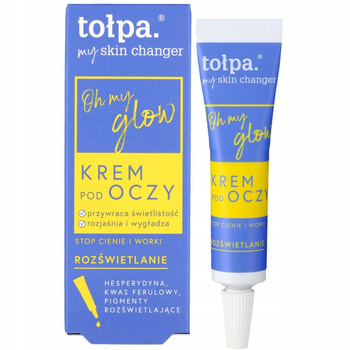 Tołpa My Skin Changer Oh My Glow Krem Pod Oczy Rozjaśniający Cienie 10ml