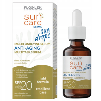 Floslek Sun Care Derma Multifunkcyjne Serum Do Twarzy Anti-Aging SPF20 30ml