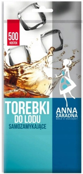 Anna Zaradna Torebki do Lodu Samozamykające 500 Kostek