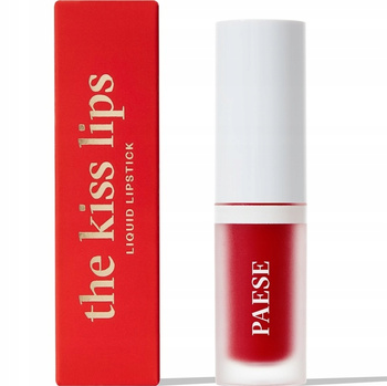 Paese The Kiss Lips Matowa Pomadka W Płynie Do Ust Kremowa 06 Classic Red