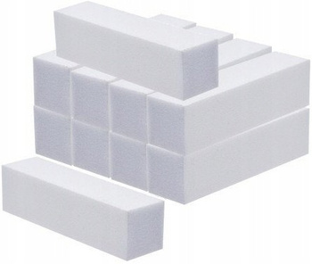 Blok Biały Polerski Czterostronny Polerka 10 sztuk