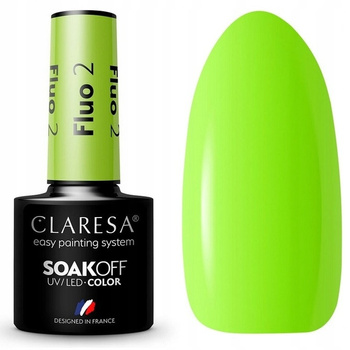 Claresa Lakier Hybrydowy Fluo 2 5g