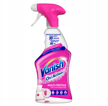 Vanish Oxi Action Odplamiacz Spray Do Czyszczenia Dywanów i Tapicerki 500ml