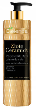 Bielenda Złote Ceramidy Regenerujący Balsam Do Ciała Skóra Sucha Odwodniona 400ml