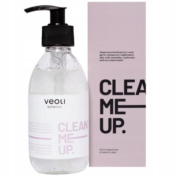 Veoli Botanica Clean Me Up Kojący Oczyszczający Żel Do Mycia Twarzy 190ml