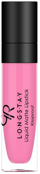 Golden Rose Longstay Matte Lipstick Matowa Pomadka w P艂ynie Do Ust 52