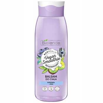Bielenda Vegan Smoothie Regenerujący Balsam Do Ciała Borówka Kiwi 400ml