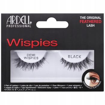 Ardell Sztuczne Rzęsy Czarne Na Niewidocznym Pasku Demi Wispies Black