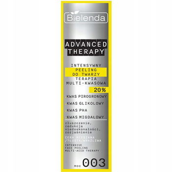 Bielenda Advanced Therapy Peeling Do Twarzy Terapia Multikwasowa 30ml