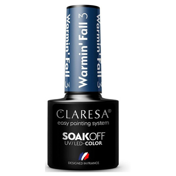 Claresa Lakier Hybrydowy Warmin’ Fall 3  5g