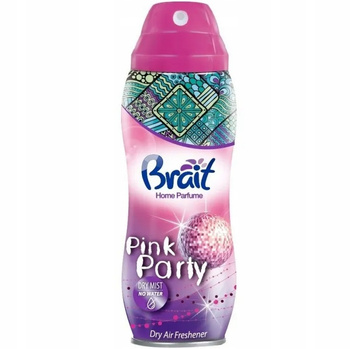 Brait Odświeżacz Powietrza Suchy Spray Pink Party Ananas Frezja 300ml