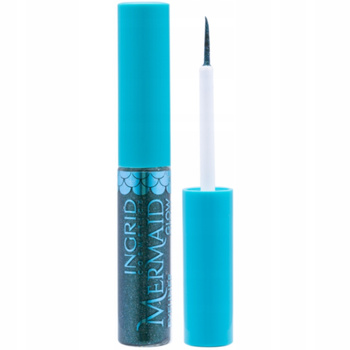 Ingrid Mermaid Glow Matowy Eyeliner w Pędzelku Brokatowy Siren Tail 4,5ml
