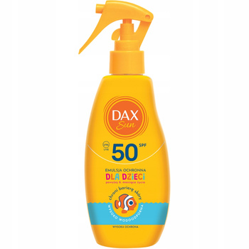 Dax Sun Wodoodporna Emulsja Do Ciała SPF 50 Spray Dla Dzieci +6m 200ml