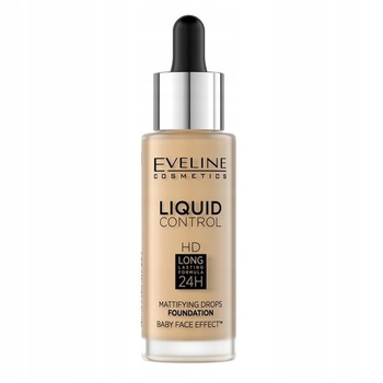 Eveline Podkład HD Liquid Control 016 Vanilla Beige