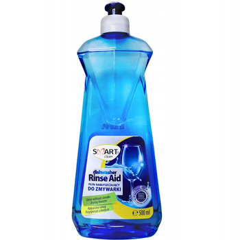 Smart Clean Nabłyszczacz Płyn Do Zmywarki Błyszczące Czyste Naczynia 500ml