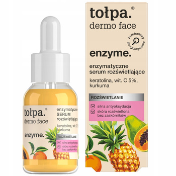 Tołpa Dermo Face Enzyme Rozświetlające Serum Do Twarzy z Witaminą C 30ml