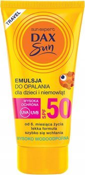 Dax Sun Travel Emulsja Do Opalania SPF50 50ml