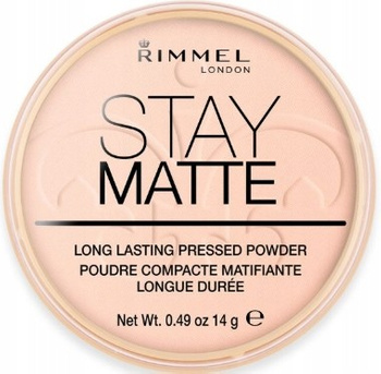 Rimmel Puder Stay Matte Matujący 002 Pink Blossom