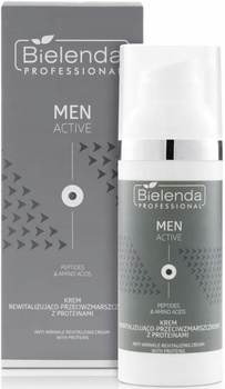 Bielenda Professional Men Detox Krem Rewitalizujący Przecizmarszczkowy 50ml