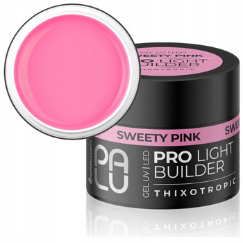 Palu Pro Light Builder Gel UV/LED Żel Budujący Sweety Pink Róż Kryjący 45g
