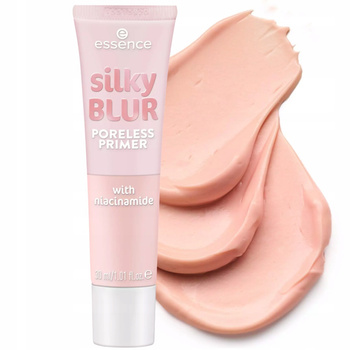 Essence Silky Blur Poreless Primer Baza Pod Makijaż z Niacynamidem 30ml