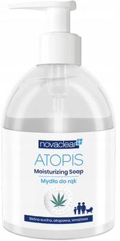 NOVACLEAR ATOPIS Mydło do Rąk Olej Konopny 300ml