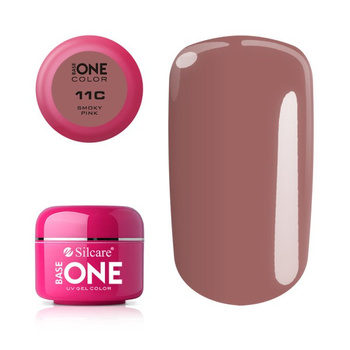 Silcare Base One Żel UV 11C Smoky Pink Róż 5g