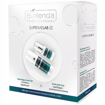 Bielenda Supremelab Zestaw Prezentowy Kosmetyków Męskich Krem + Pod Oczy