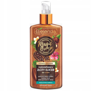 Bielenda Magic Bronze Rozświetlający Eliksir Balsam Do Ciała z Perłą 150ml