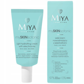 Miya mySKINisotonic Lekki Nawadniający Krem Do Twarzy Szyi Pod Oczy 40ml