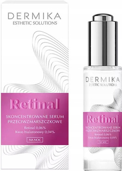Dermika Esthetic Solutions Retinal Serum Przeciwzmarszczkowe Na Noc 30ml