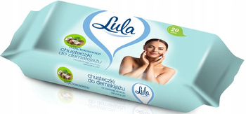 Lula Chusteczki Do Demakijażu z Olejem Kokosowym 20 sztuk