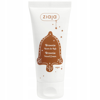 Ziaja Brownie Świąteczny Nawilżający Krem Do Rąk Odżywczy Czekoladowy 50ml