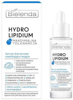 Bielenda Hydro Lipidium Serum Barierowe Silnie Nawilżająco Kojące 30ml